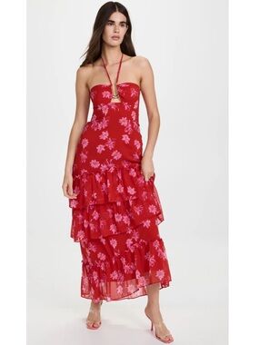 WAYF Tiered Maxi Dress